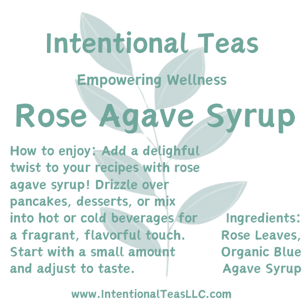Rose Agave Syrup