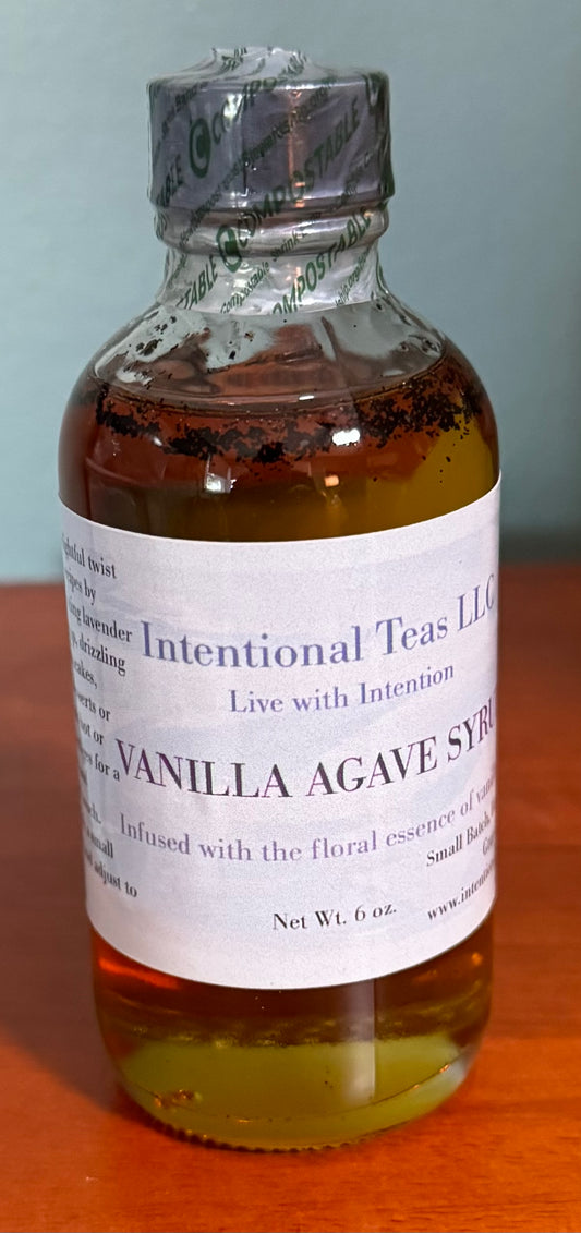 Vanilla Infused Agave Syrup